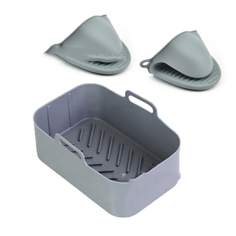 Suitable For DZ201 Foodi 8QT Double Basket Fryer Silicone Pan