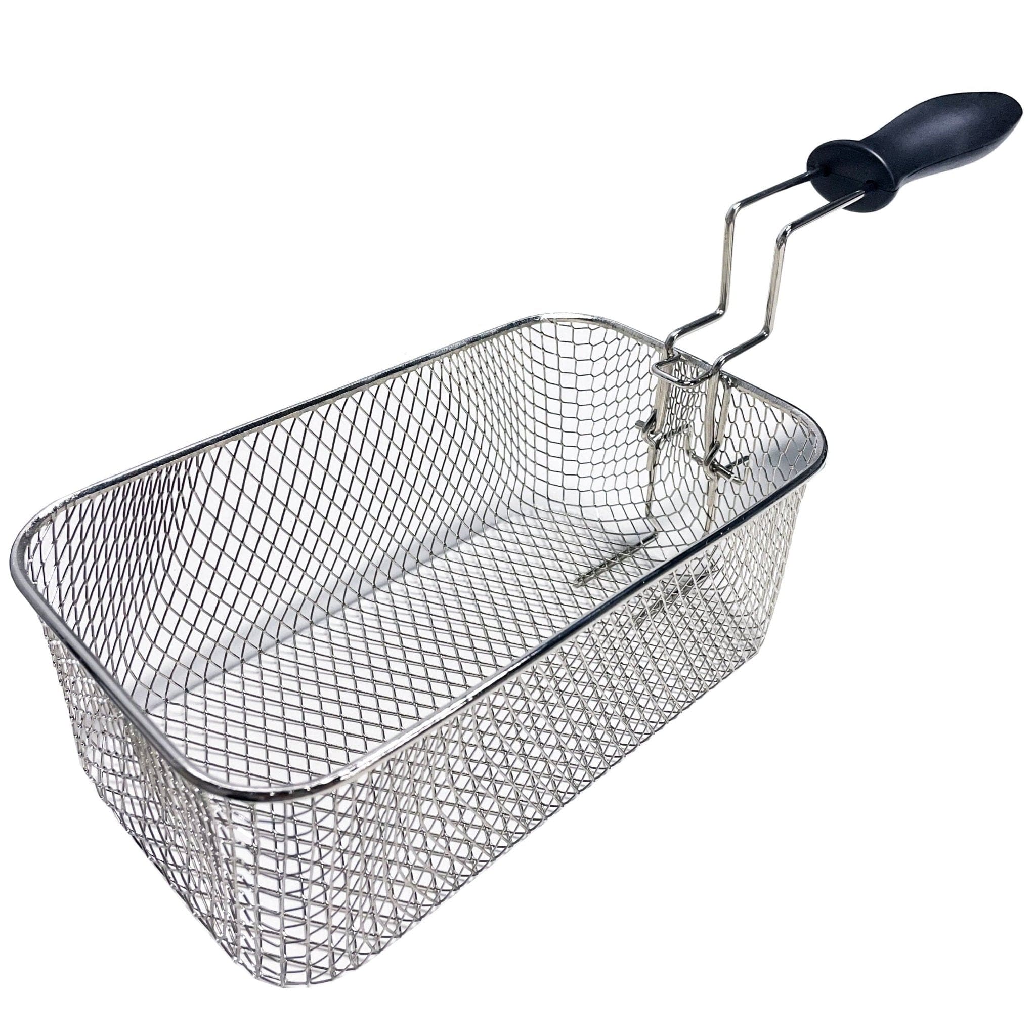 1pc Fryer Basket, Foldable Fry/steam Basket, Household Fry Basket Strainer, Frying Leak Net, Kitchen Cooking Tool For French Fries, Oil Frying Filter, Fry Basket Strainer For Kitchen - 360 Fryers