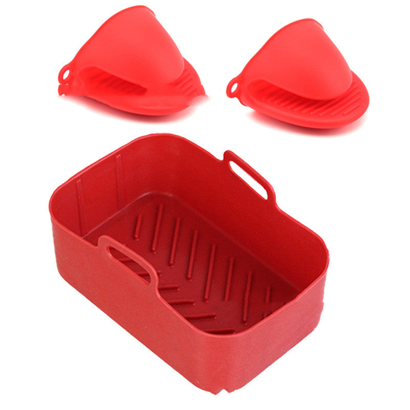 Suitable For DZ201 Foodi 8QT Double Basket Fryer Silicone Pan