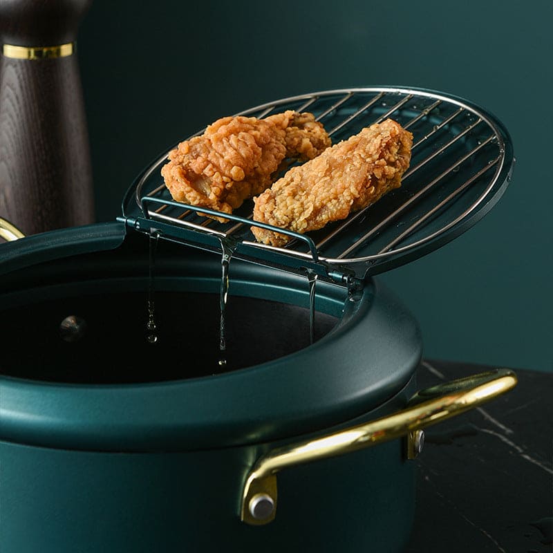 Temperature control of household fryer