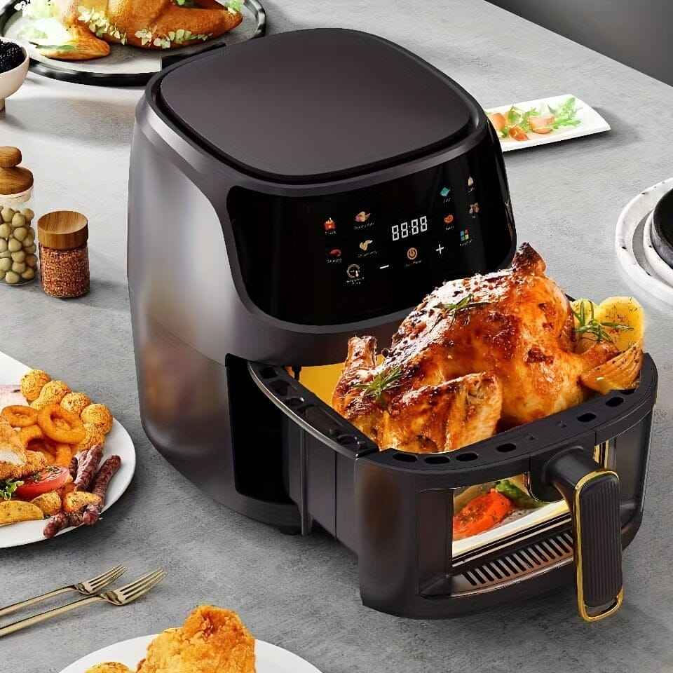 5 Quart Air Fryer Oven with Smart Cooking Programs Large Capacity Household Electronic Touch Control for Multifunctional Cooking - 360 Fryers