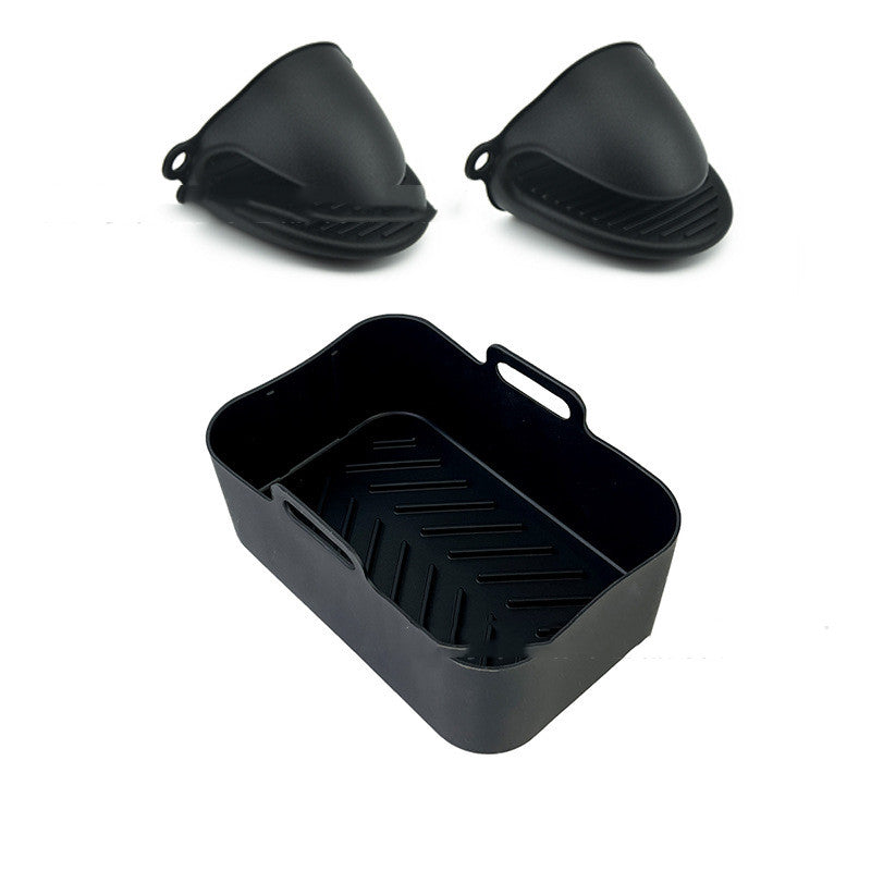 Suitable For DZ201 Foodi 8QT Double Basket Fryer Silicone Pan