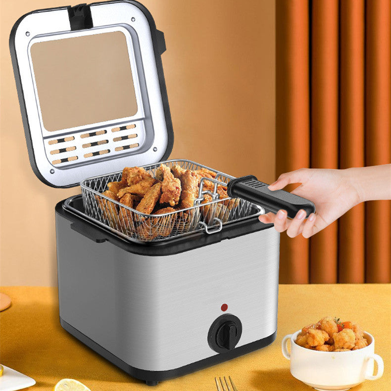 Household Commercial Small Fuel-saving Electric Fryer Multi-function