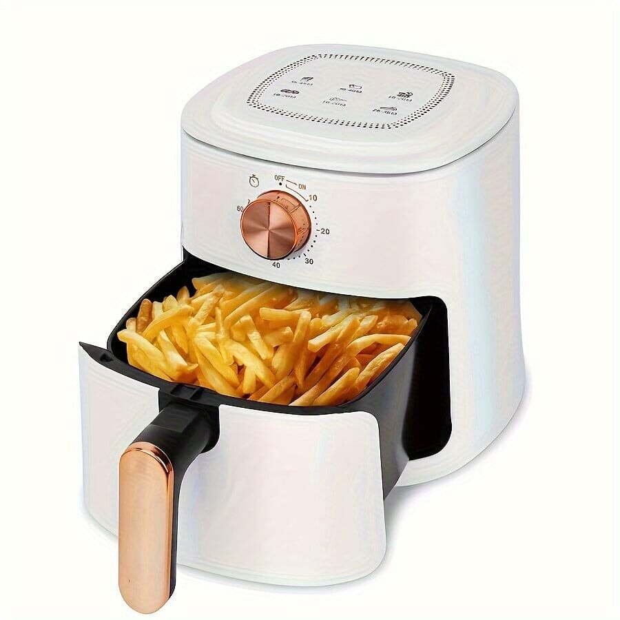 Air Fryer Healthy Cooking, oven Oil Free Air Fryer One Button Control, Multi - function Air Fryer Household Large Capacity 1.06gal - 360 Fryers