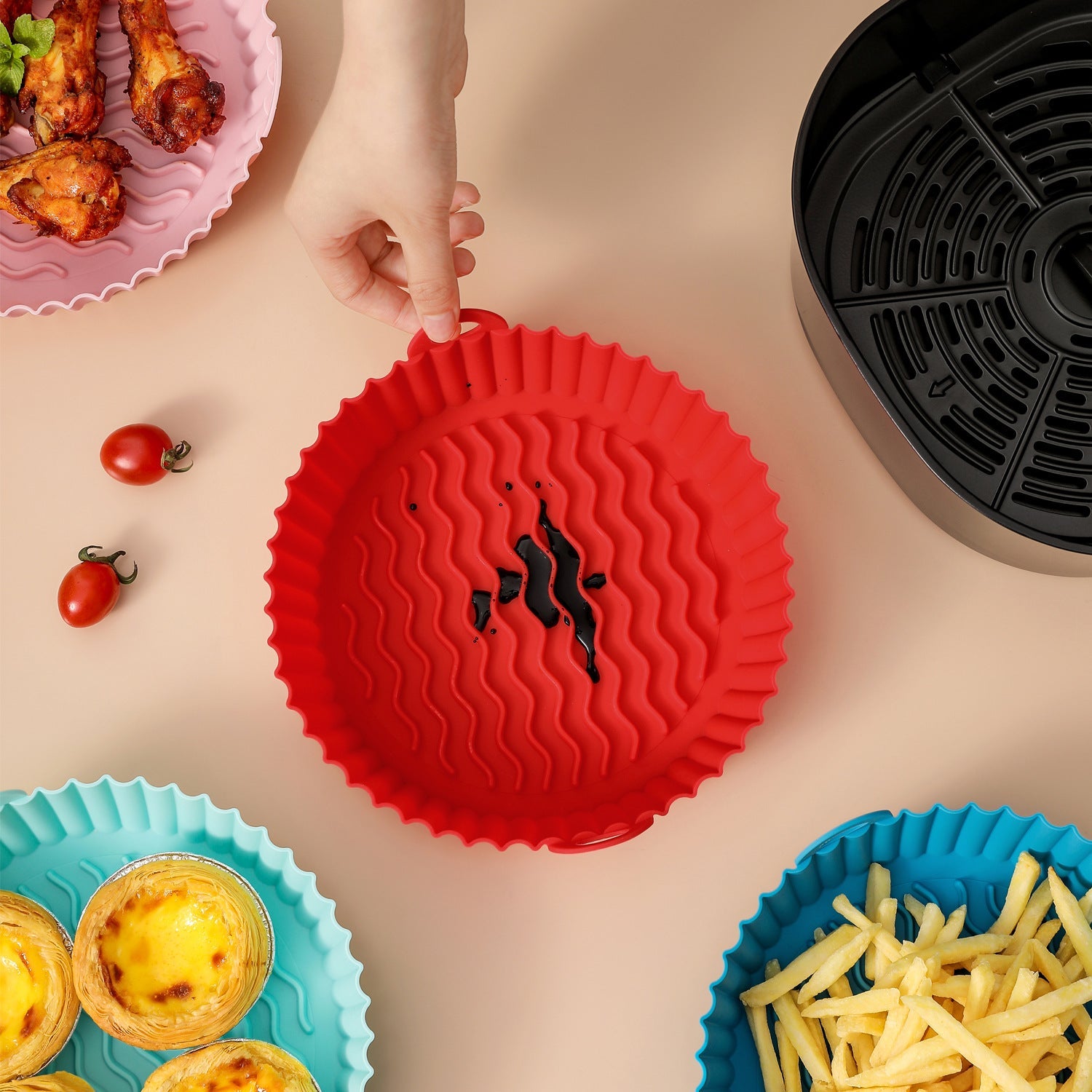 Air Fryer Silicone Baking Tray - 360 Fryers