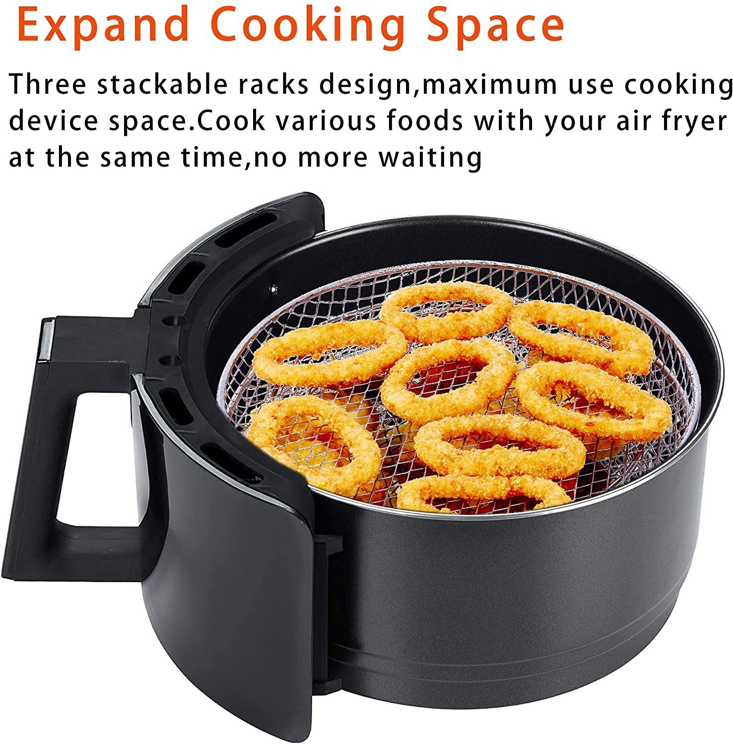 Airfryer Air Fryer Accessories Three Layer Round - 360 Fryers