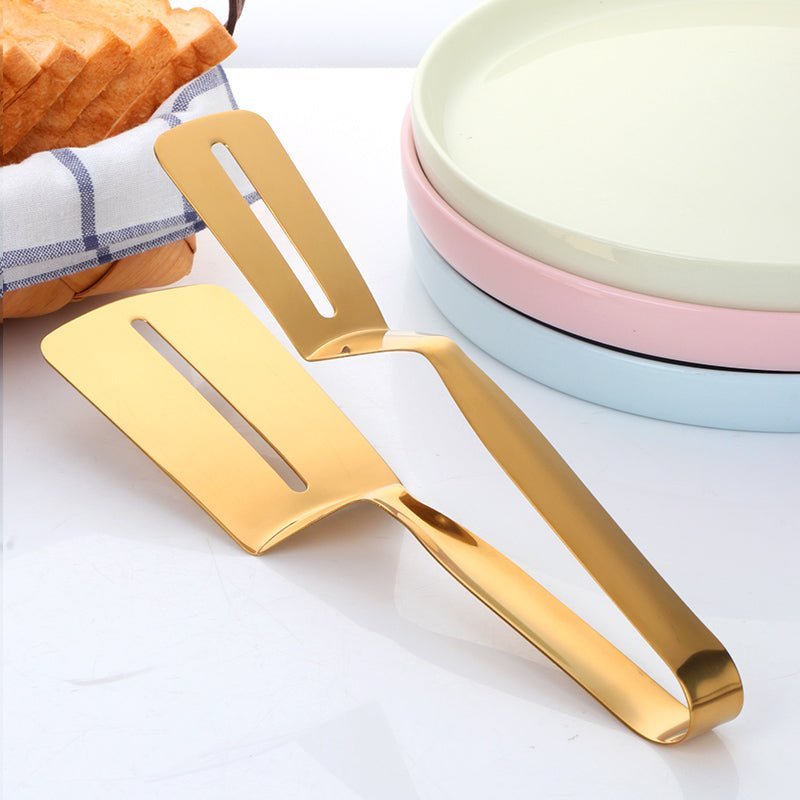 BBQ Stainless Steel Fryer Clamp Strainer Filter Spoon With Clip Food Kitchen Oil - Frying BBQ Filter Cooking Tools - 360 Fryers