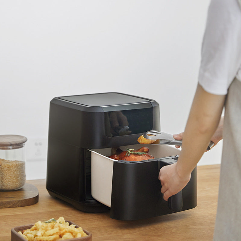 Household Oil-free Electric Fryer Small Oven Smart