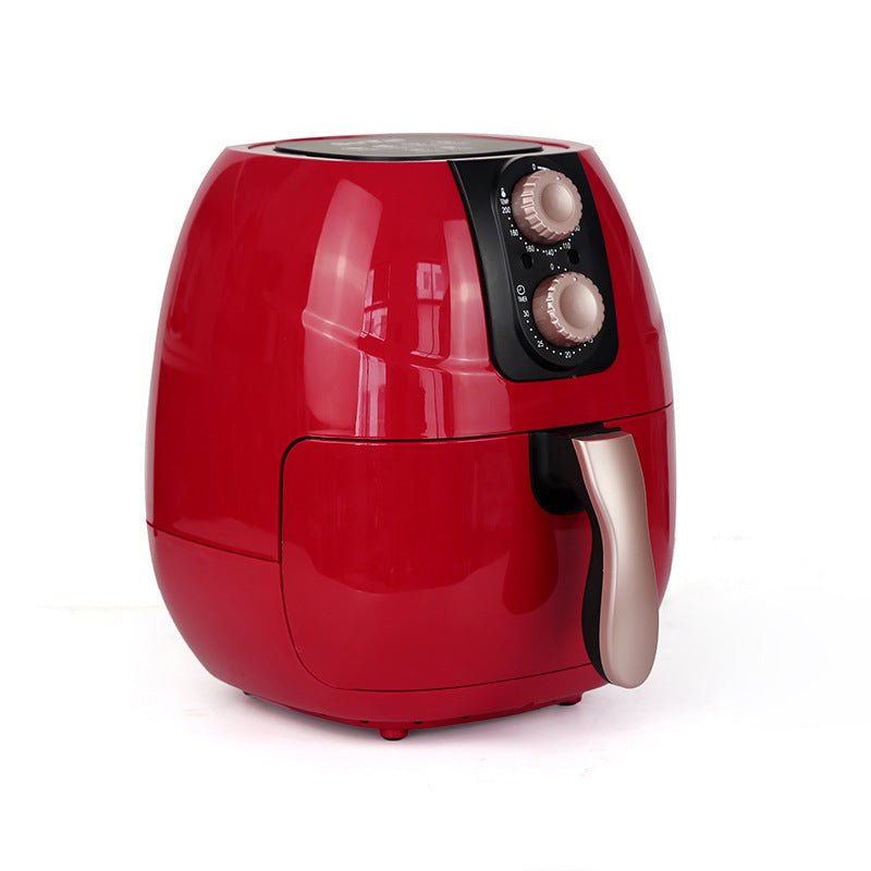 European Standard Plug Smart Air Fryer Black Red - 360 Fryers