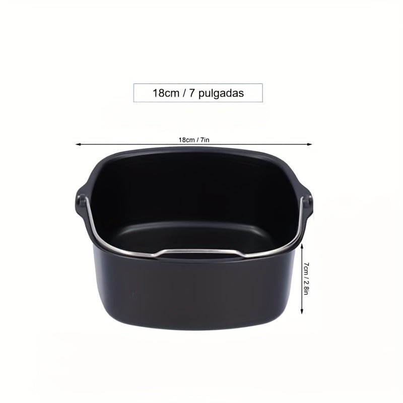 Fried Fryer Accessories 7 - inch 8 - inch Square Washable And Reusable Baking Basket Cake Bucket - 360 Fryers