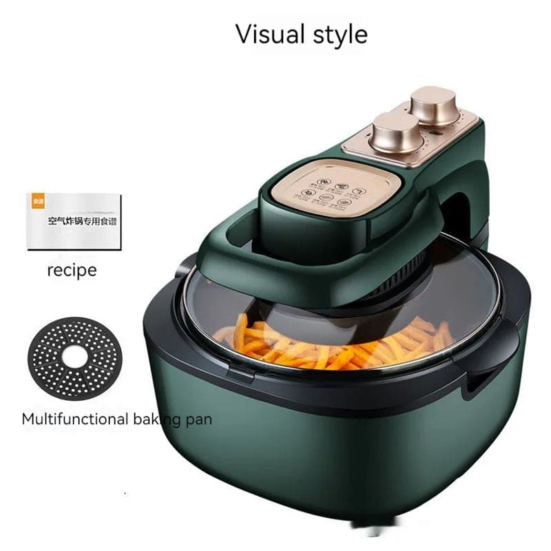 Household Large Caliber Fully Automatic Air Fryer - 360 Fryers