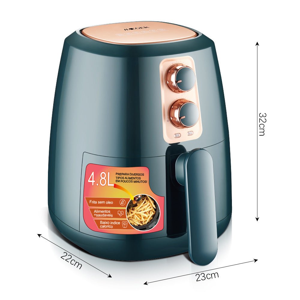 Intelligent Oil - free Household 4.8L Large Capacity Air Fryer - 360 Fryers