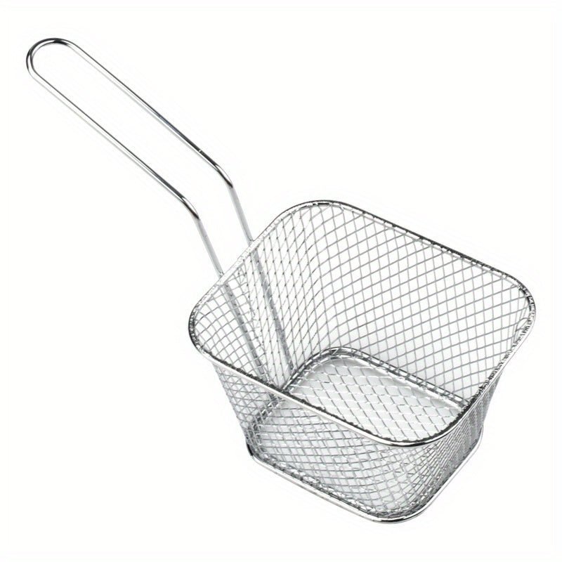 Mini Stainless Steel Fry Baskets with Handles - 360 Fryers