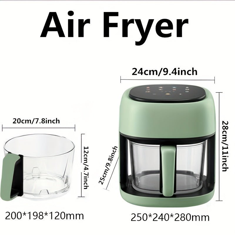 Multi Function Air Fryer Healthy Low Fat Cooking Precision NTC Control - 360 Fryers