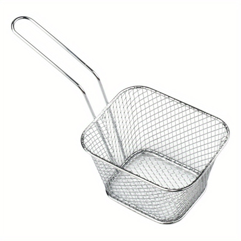 Mini Stainless Steel Fry Baskets with Handles